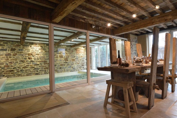 Piscine couverte, piscine chauffée