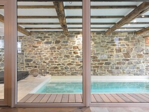 Indoor pool, a heated pool
