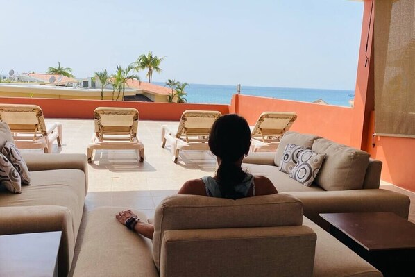 Master Suite outdoor seating.