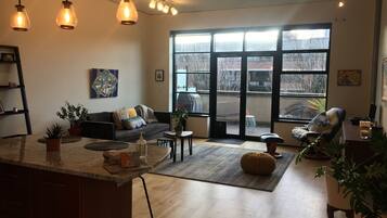 Smart TV, books, music library, video library