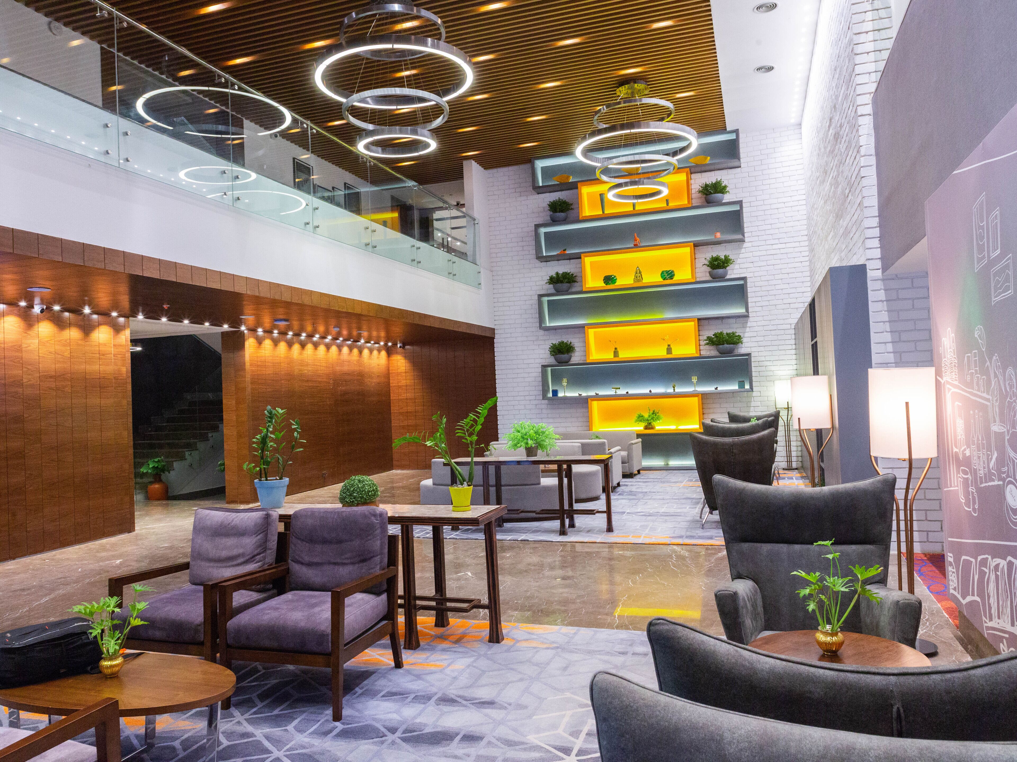 Sitzecke in der Lobby