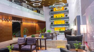 Sitzecke in der Lobby