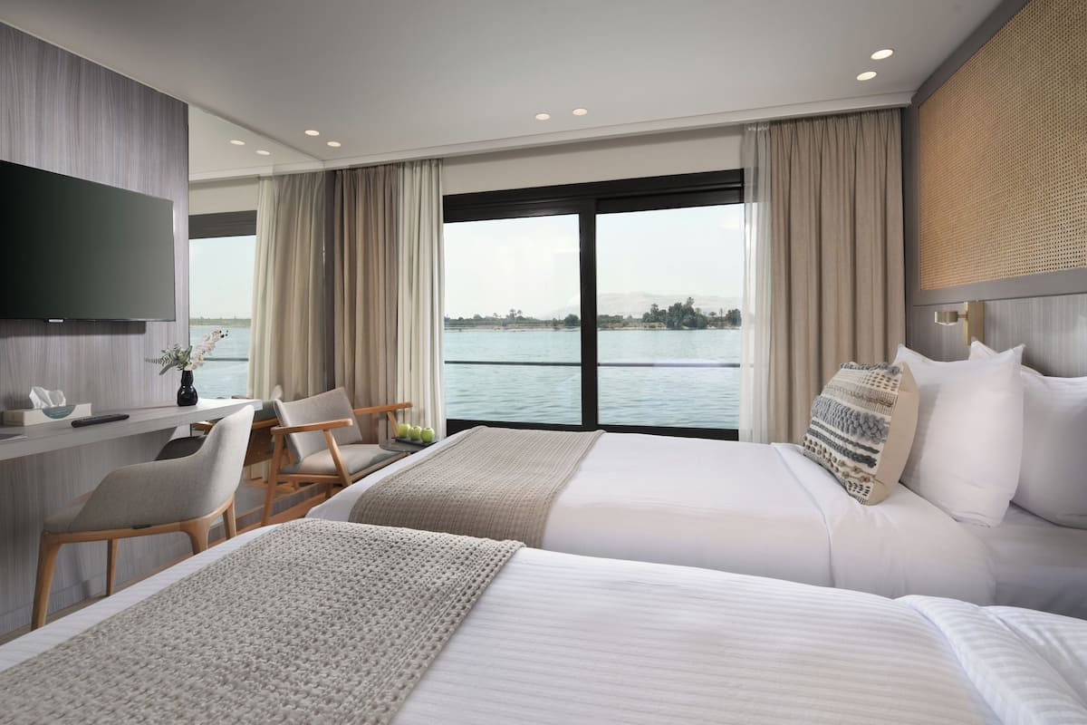 Luxury Cabin, River View | View from room