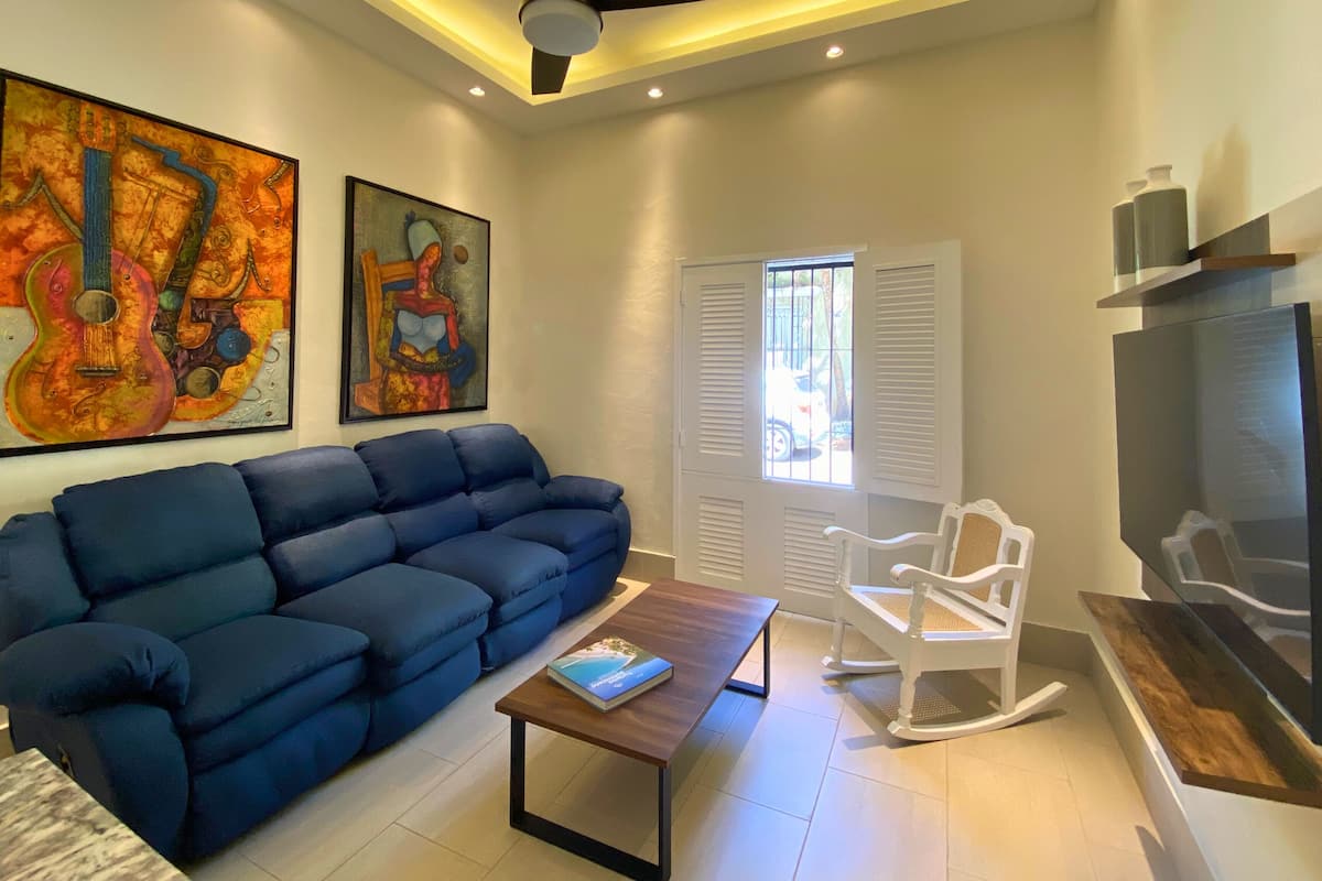 Apartment, 2 Bedrooms | Living area | 40-inch plasma TV with digital channels, TV