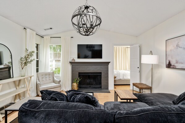 2 chambres, fer et planche à repasser, accès au Wi-Fi (inclus)