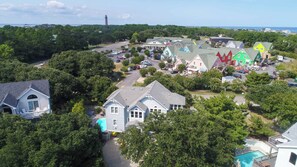 Exterior - Corolla Light Resort! Dogs! Heated Pool! Hot tub! Walk to restaurants! C1131 (Corolla)