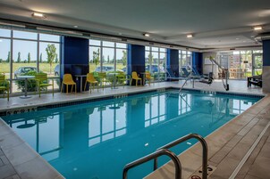 Una piscina techada