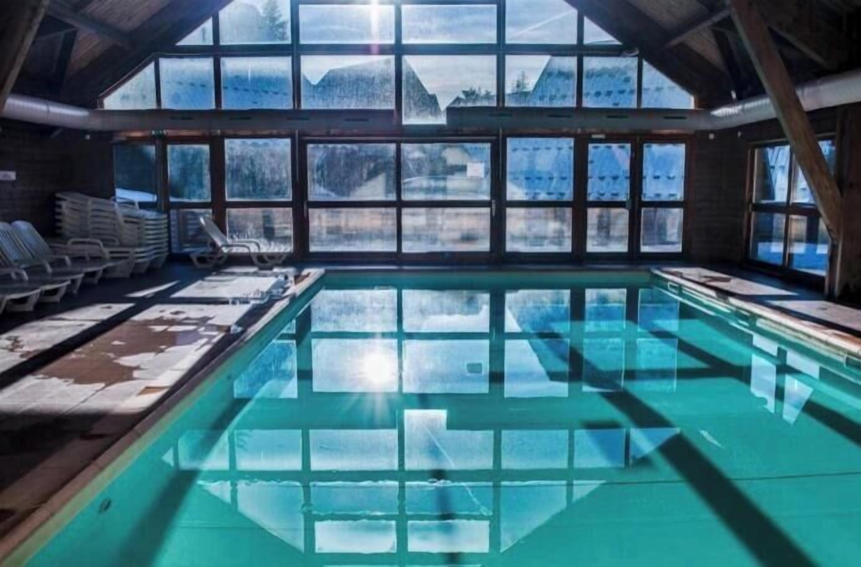 Piscine couverte, piscine chauffée