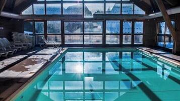 Piscine couverte, piscine chauffée