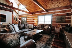 Smart TV, fireplace, printers
