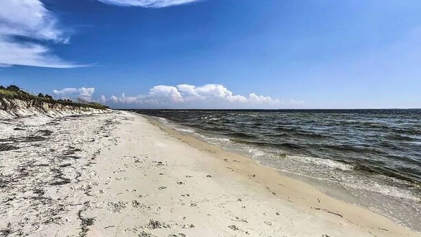 A beach with a sandy shore and ocean waves. - Ocean View  (Phoenix)