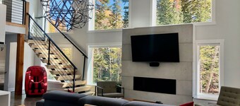 Ski-access and view Chair 5 runs from cabin in Brian Head, UT