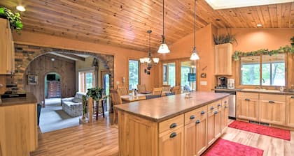 Spacious Lakefront Home w/ Patio & Boat Dock!