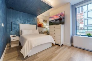 Fer et planche à repasser, Wi-Fi gratuit, draps fournis