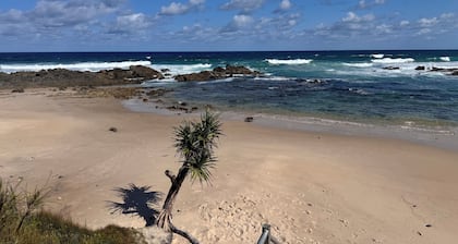 Beach front pet friendly modern family home