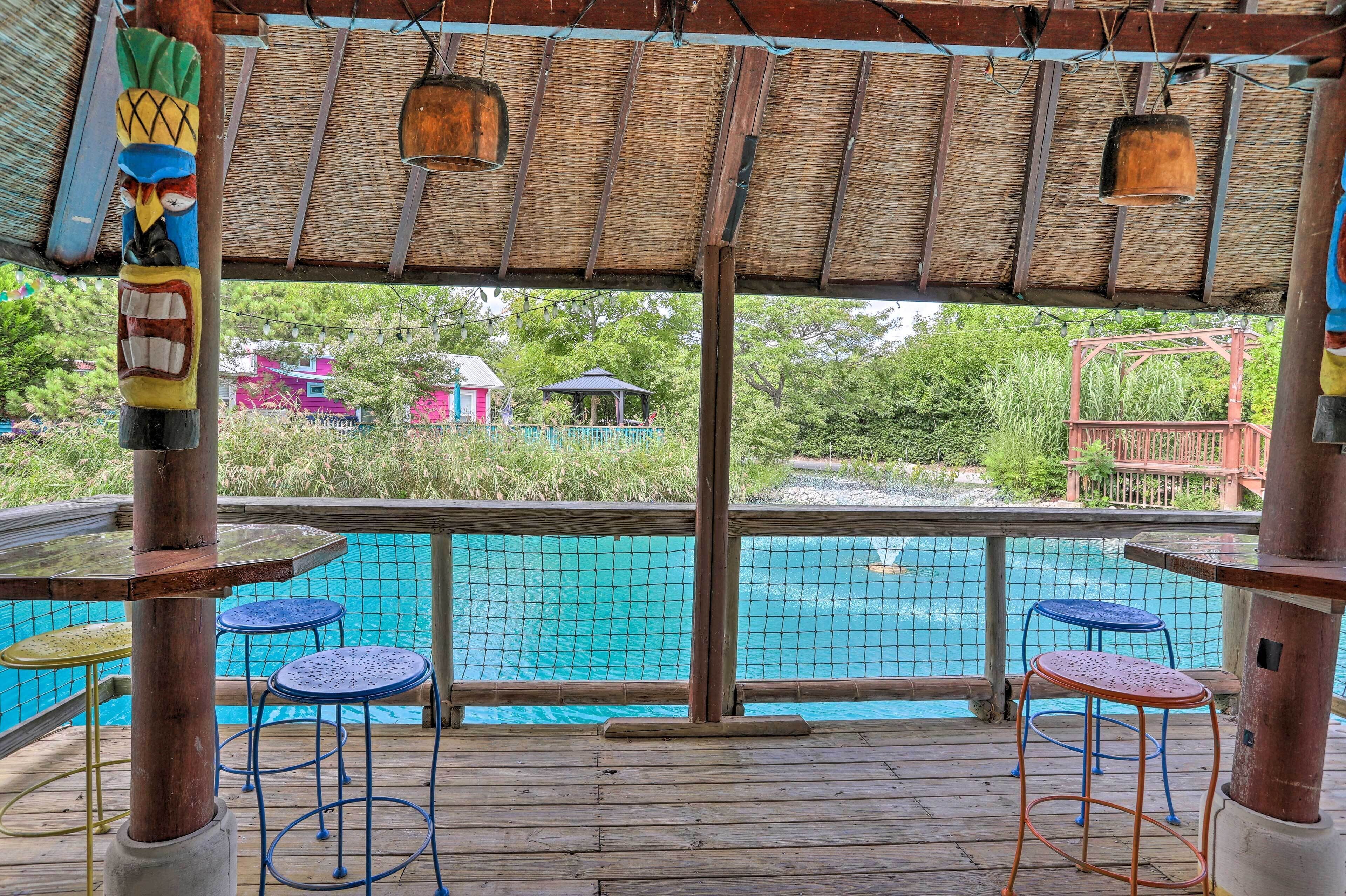 Overnattingsstedets uteområder