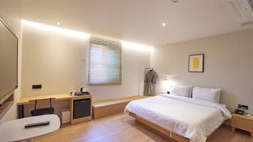 Habitació doble Deluxe | Decoració individual, mobiliari individual i escriptori