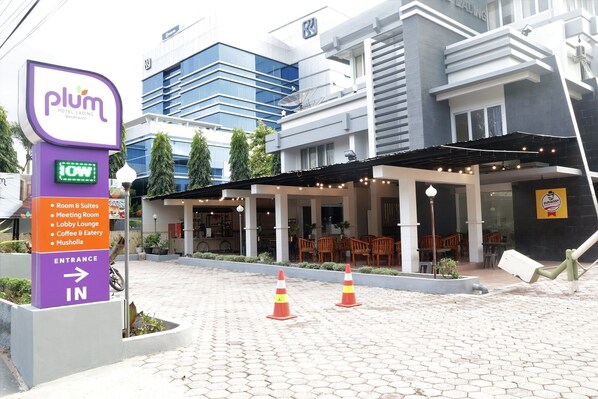 Fassade der Unterkunft