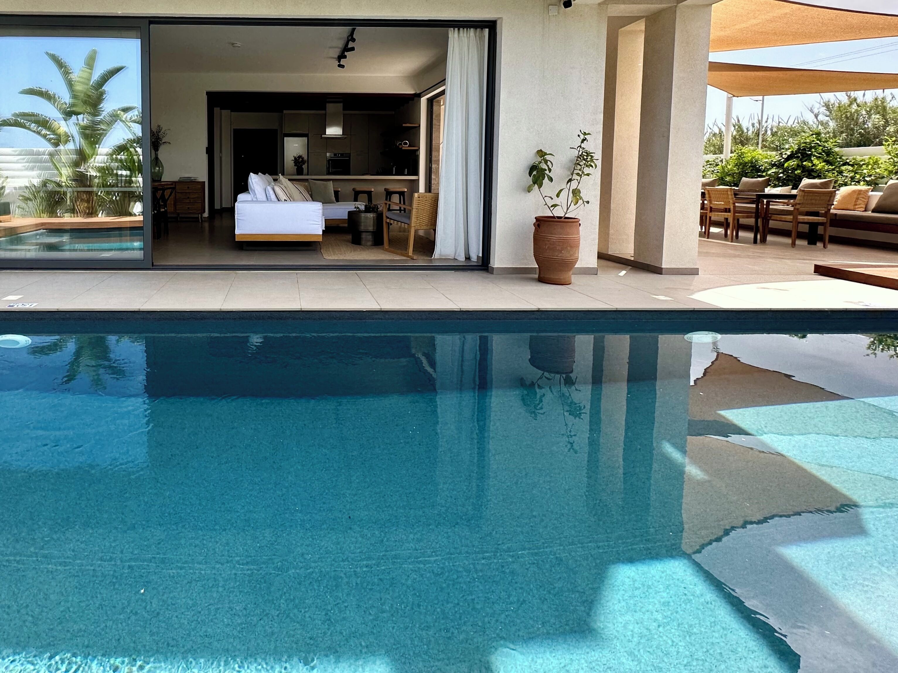 Fassade der Unterkunft