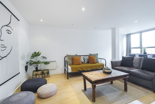 Departamento estándar | Área de sala de estar