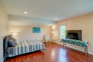 4 chambres, bureau, Wi-Fi gratuit, draps fournis