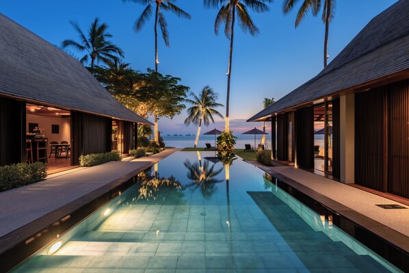 Indoor pool, 2 outdoor pools - Villa Akatsuki (Koh Samui)