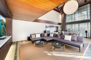 Villa (6 Bedrooms) | Living area | Toys, offices, printers - Villa Akatsuki (Koh Samui)