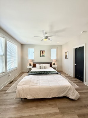 5 habitaciones, escritorio, tabla de planchar con plancha y wifi gratis 