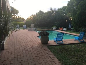 Alberca al aire libre 