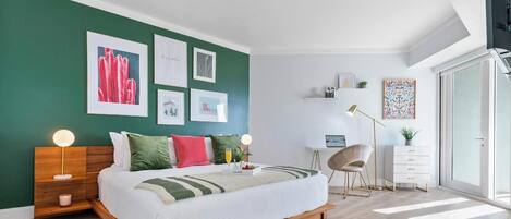 1 bedroom, iron/ironing board, travel cot, WiFi