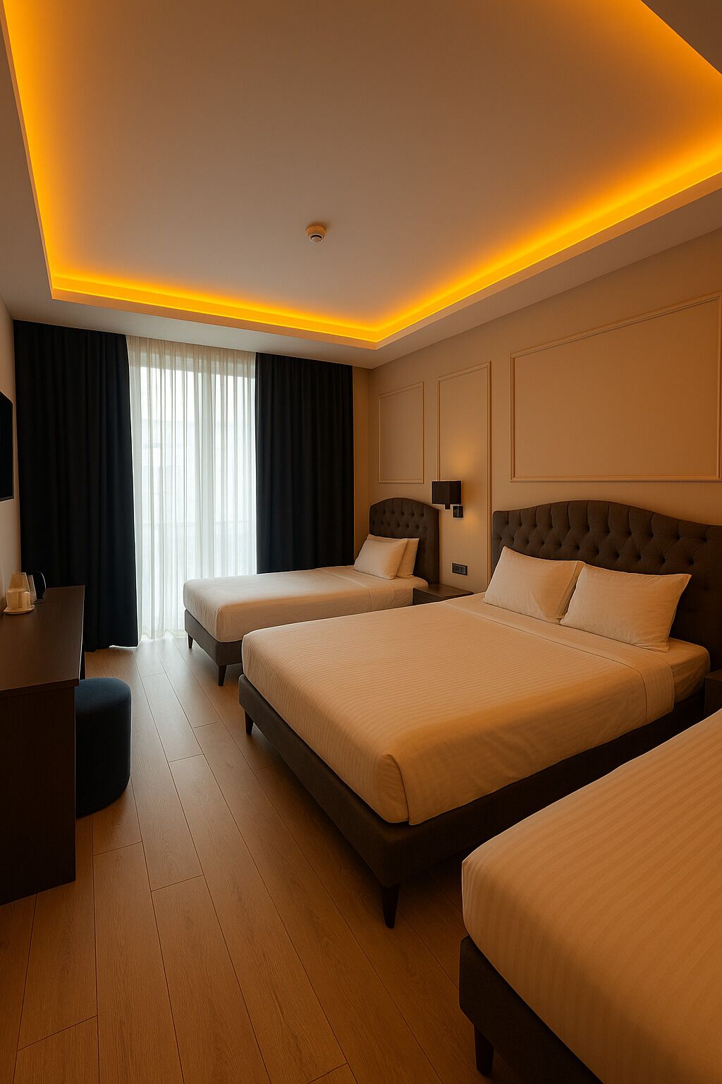 Draps en coton égyptien, literie de qualité supérieure