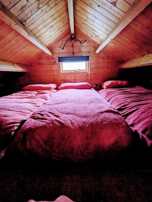 2 bedrooms, travel cot, WiFi, bed sheets - Isle of Anglesey - cute dog friendly cosy cabin with dedicated EV charging  (Brynsiencyn)