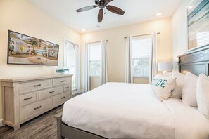 4 habitaciones, tabla de planchar con plancha, wifi y ropa de cama