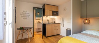 A little bit of greenery and calm in the middle of the city! The 1st.