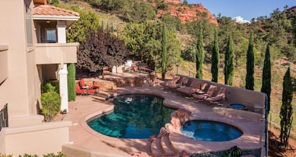 Hill-top Haven w/ Heated pool and spa, expansive views and more!