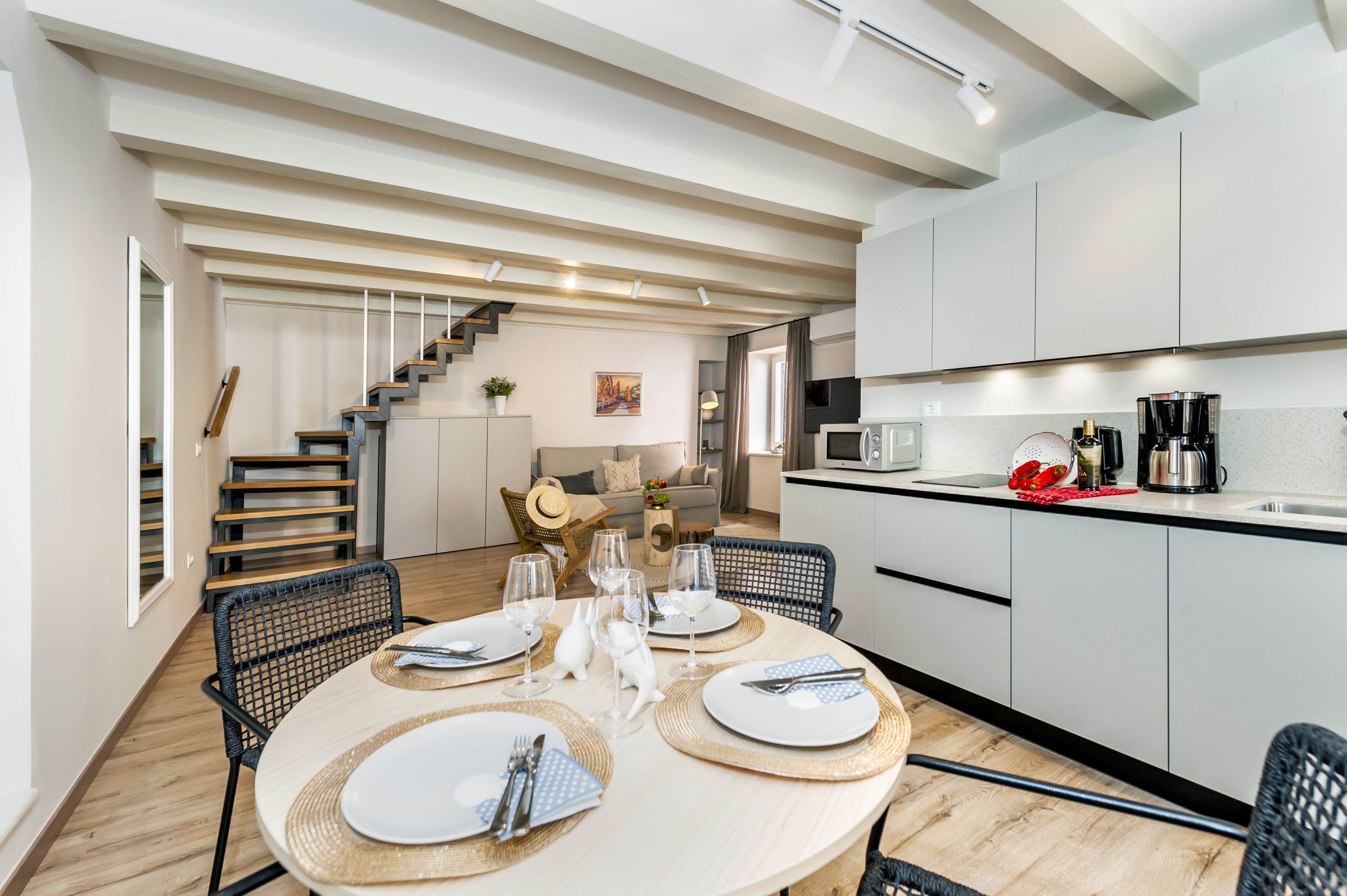 City-Apartment, 1 Schlafzimmer, Balkon | Eigene Küche
