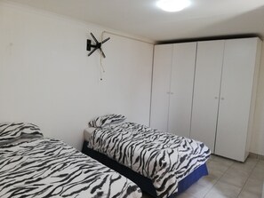 1 غرفة نوم وواي فاي مجانًا وملاءات أسرّة