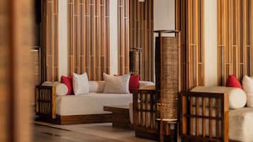 Sala de estar en el lobby
