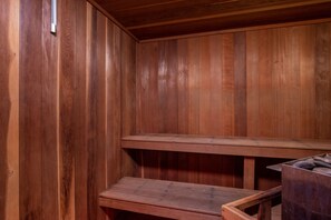 Sauna - Centrally Located Condo with 2 Private Balconies, Private Sauna & Hot Tub! (Keystone)