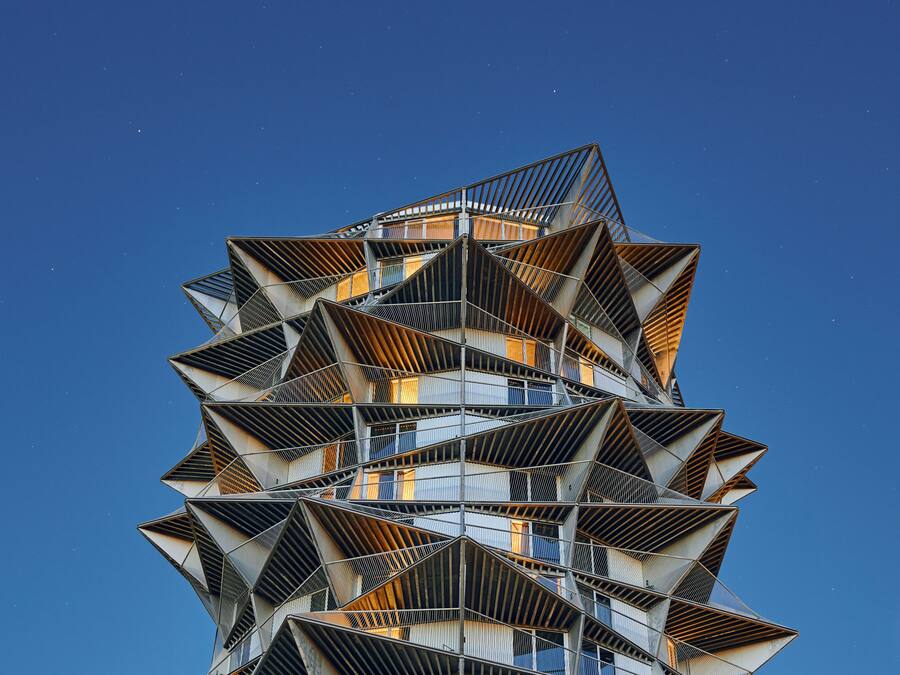 Front of property - evening/night