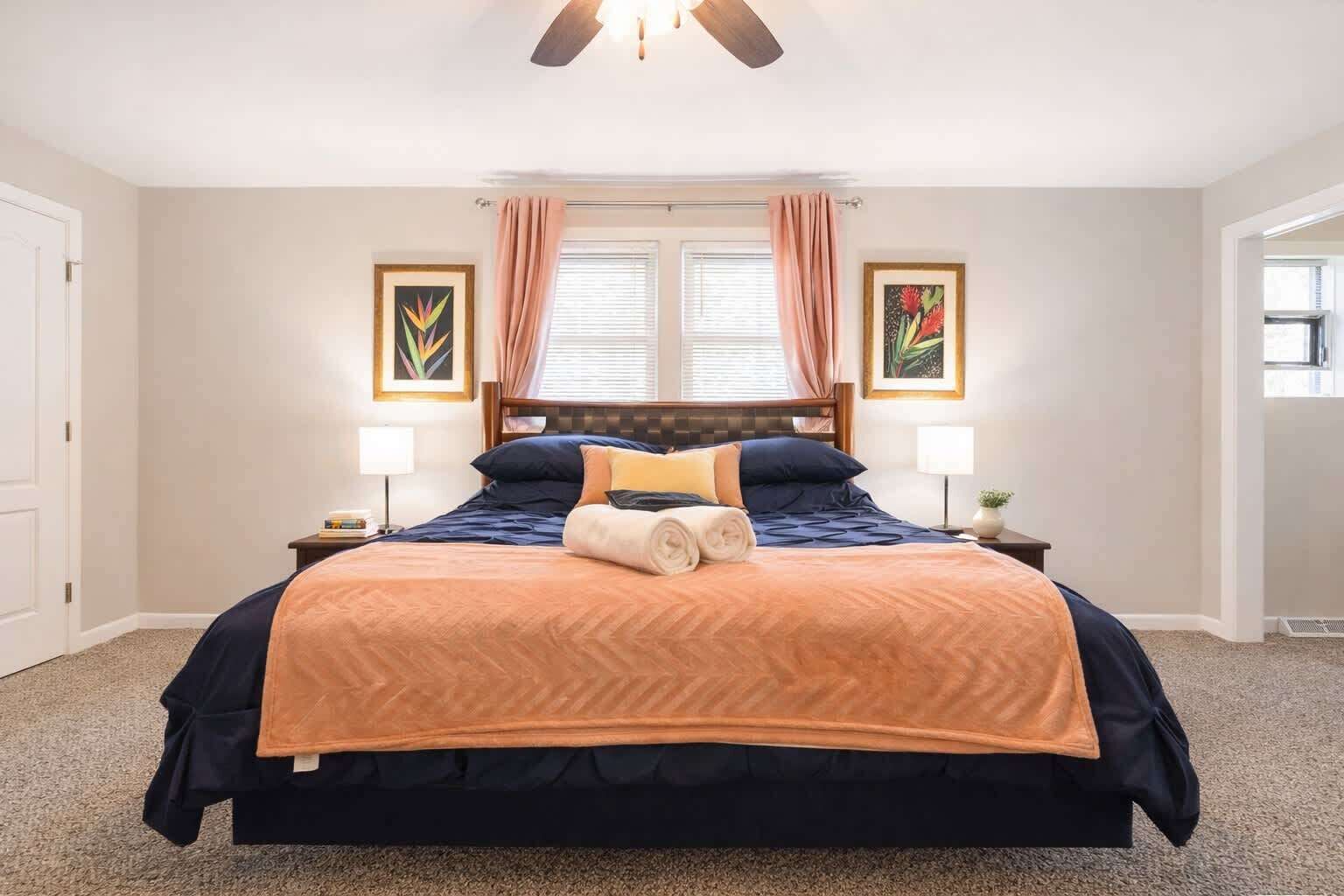 3 soveværelser, strygejern/strygebræt, weekendseng, gratis Wi-Fi