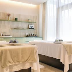 Couples treatment room(s), sauna, hot tub, steam room, body treatments
