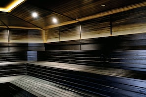 Behandlungsräume für Paare, Sauna, Whirlpool, Dampfbad