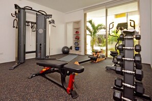 Fitnessbereich