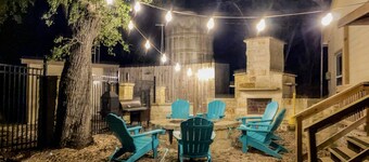 2 Cozy private cabins rent together - outdoor kitchens, hot tub, & RIVER ACCESS!