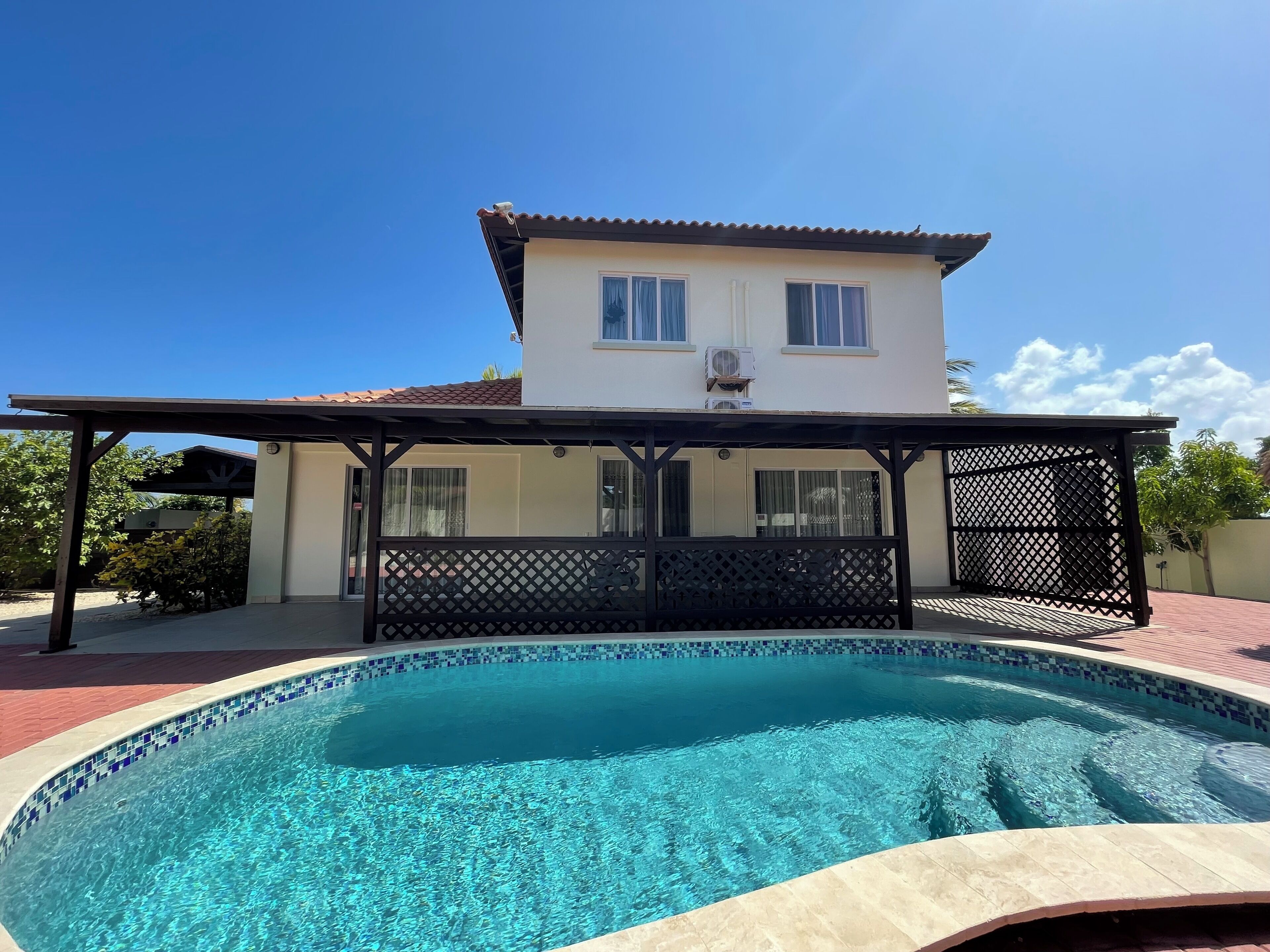 Alberca al aire libre 