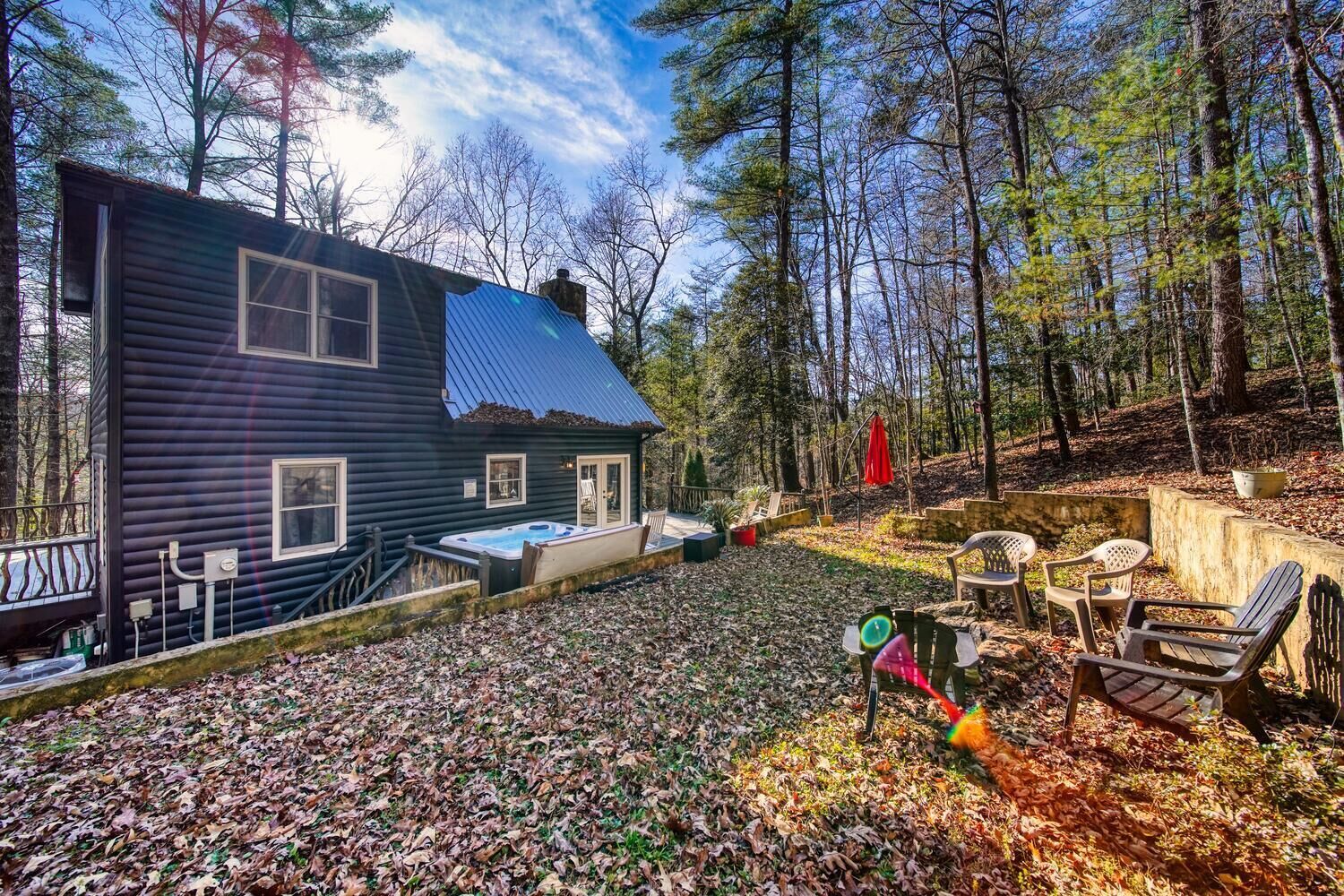 Baignoire à remous extérieure