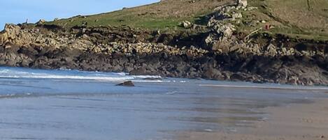 In Strandnähe, Liegestühle