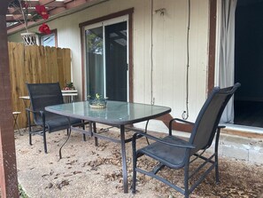 Outdoor dining