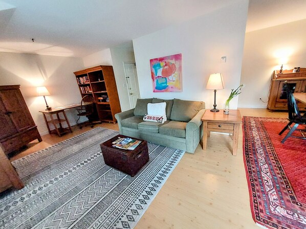 Smart-tv en een open haard
